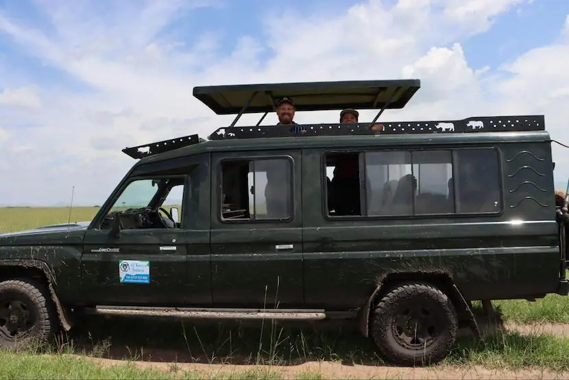 African Safari in Kenya - Car