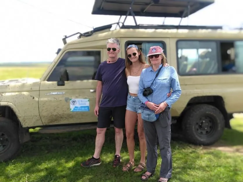 Kenya tourism packages from India - Our guests on a safari in Masai Mara