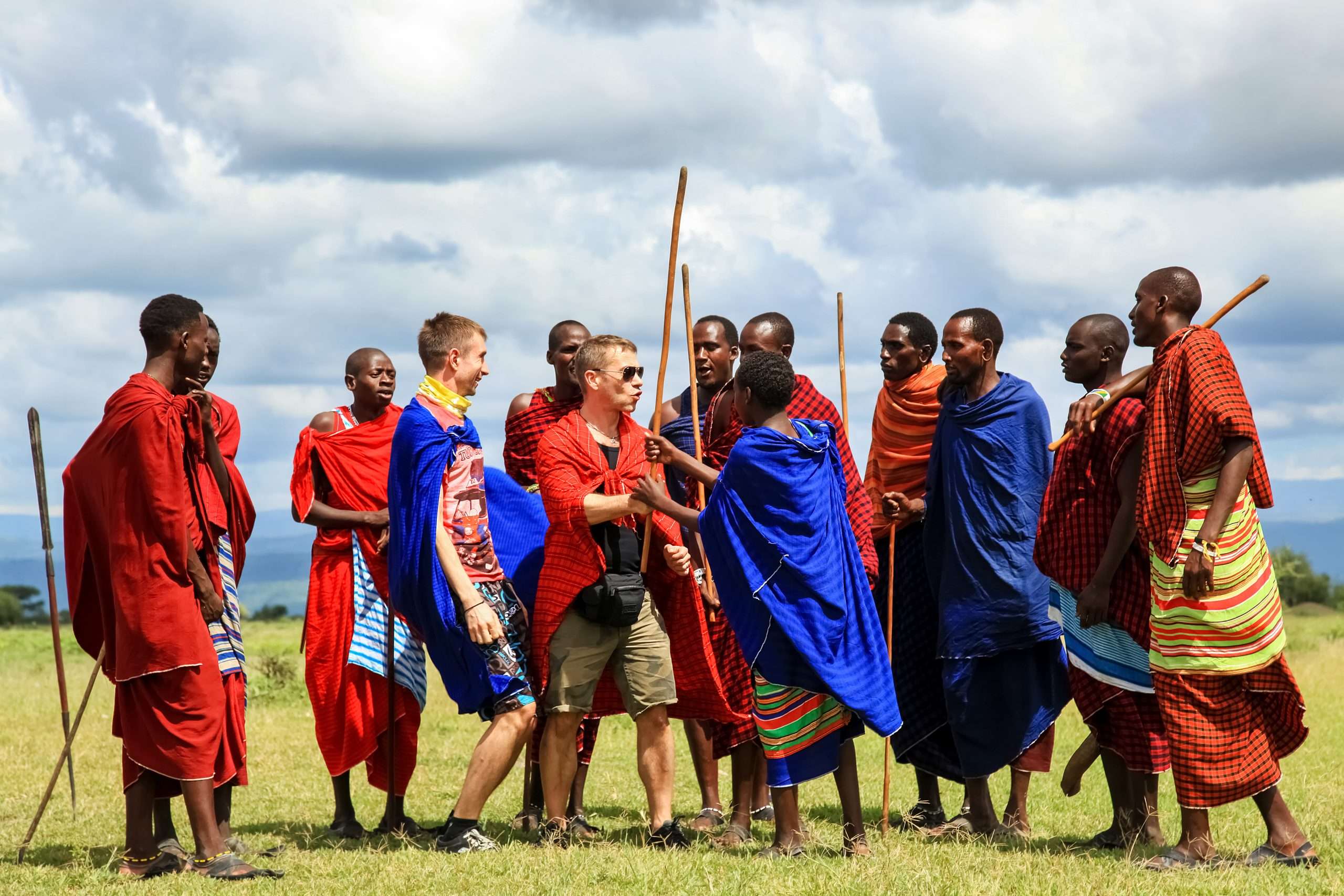 Visiting a Maasai Village