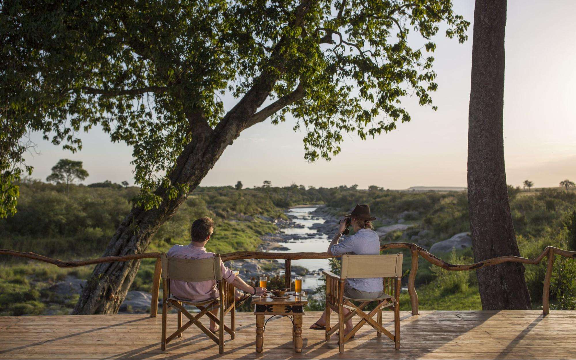 Rekero Camp - Masai mara hotels view